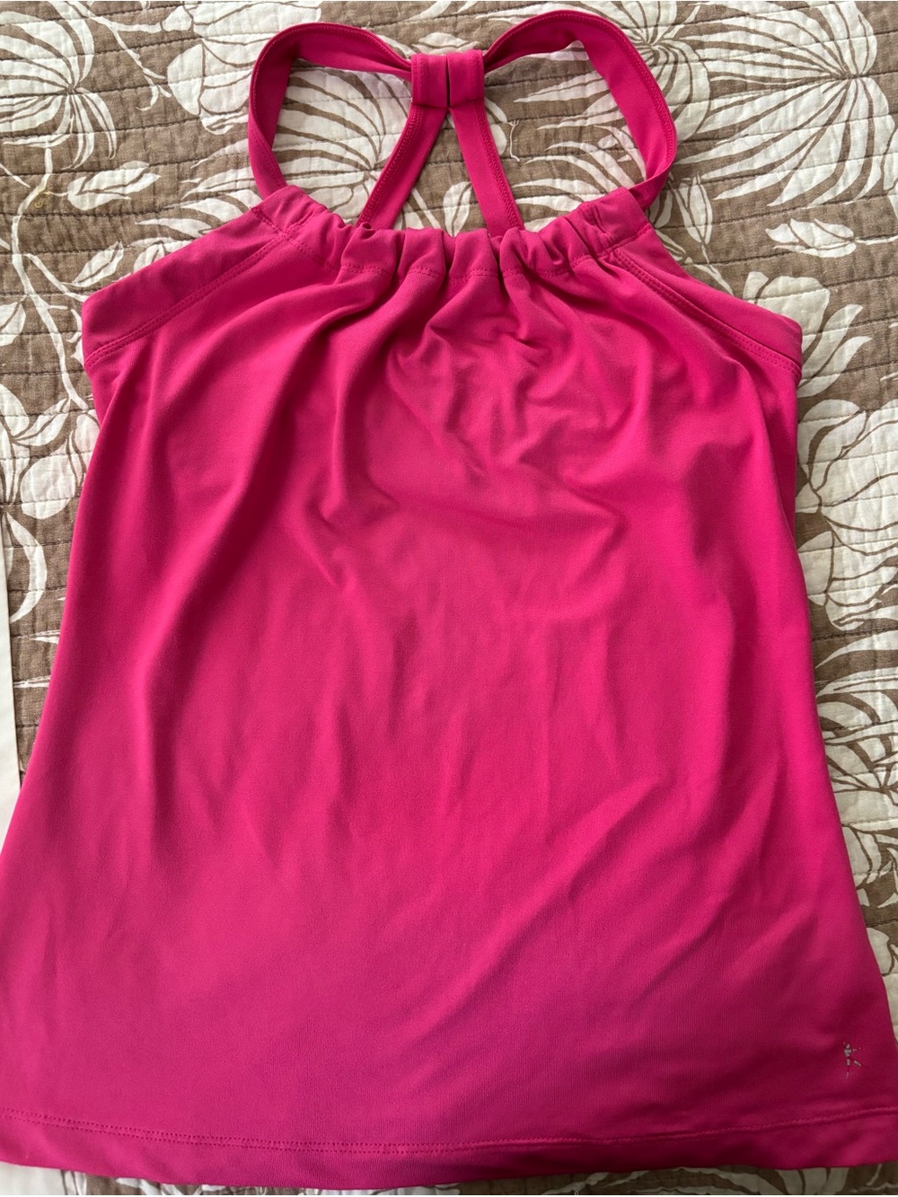 Danskin Women’s Pink Halter Tank Top